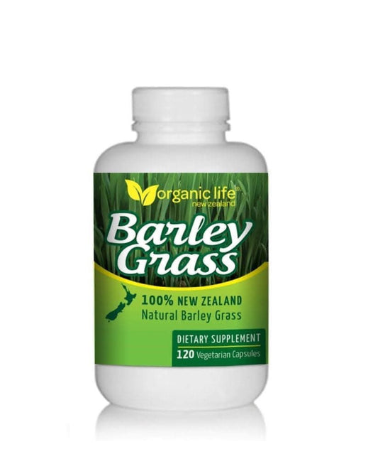 Organic Life Barley Grass Certified Organic 120 capsules